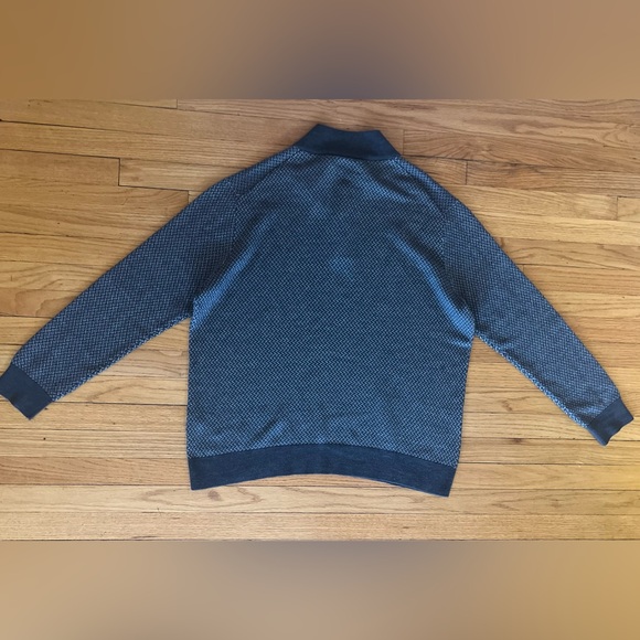 Untuckit Sorensen Men’s 100% Merino Wool Sweater - Picture 10 of 10